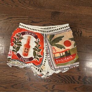 FARM Rio Drawstring Shorts